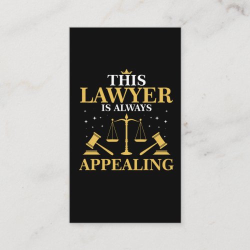 Lawyer Gift Law School Graduation New Attorney Business Card