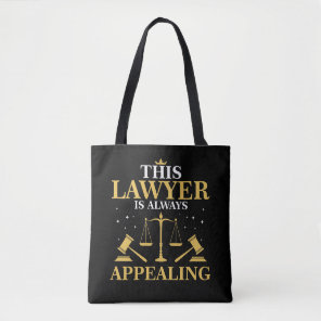 Lawyer Gift Law School Graduation New Attorney Tote Bag