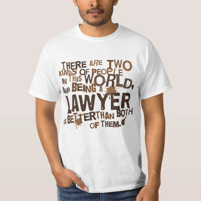 Silk Road Tees Lawyer T-Shirt - Funny Graphic Tee Gift For Dad, Father's Day, Birthday