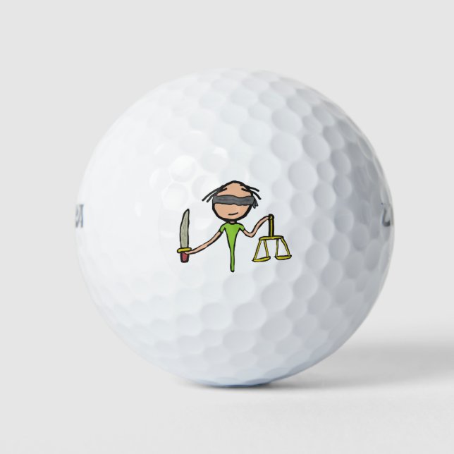 Lawyer Golf Balls (Front)