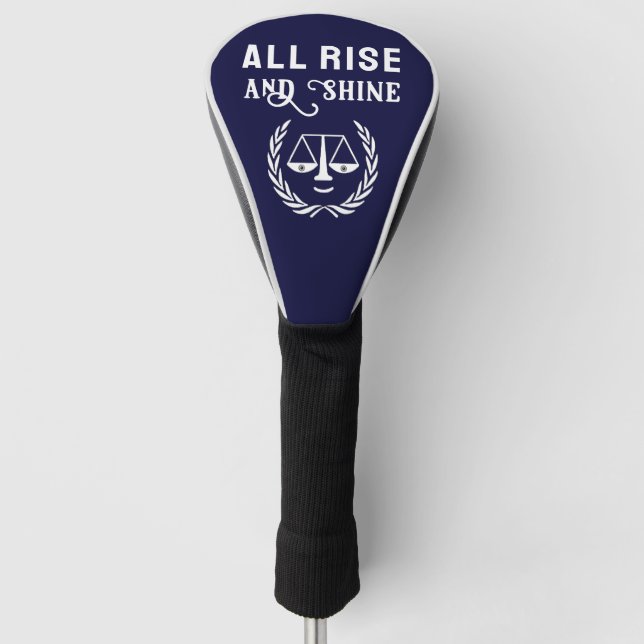 Lawyer golf head cover (Front)
