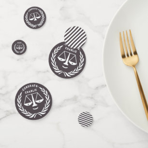 Lawyer Graduation Party Confetti