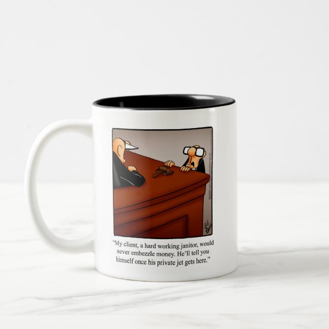  Lawyer Humor Coffee  Mug Gift (Left)