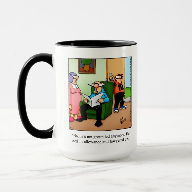 Lawyer Humor Mug Gift (Left)