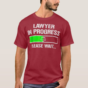 Lawyer In Progress  Funny Law School Student Tee