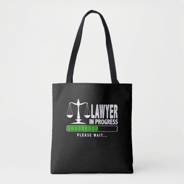 Lawyer In Progress Tote Bag (Front)