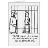 Lawyer Joke One Life Sentence (Front)