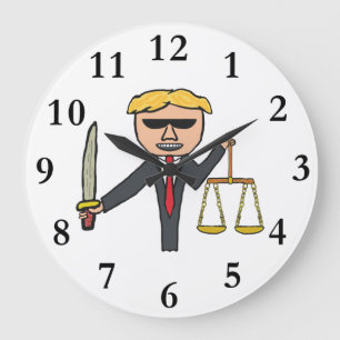 Lawyer Large Clock
