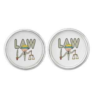 Lawyer Law Cufflinks