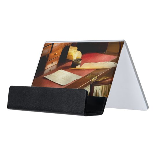 Lawyer Law Notes Desk Business Card Holder Zazzle