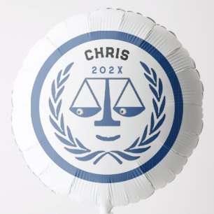 Lawyer Law School Grad Gift Balloon