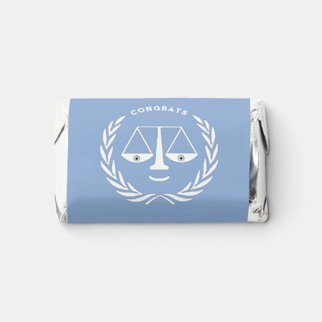 Lawyer Law School Grad Hershey's Miniatures (Front)