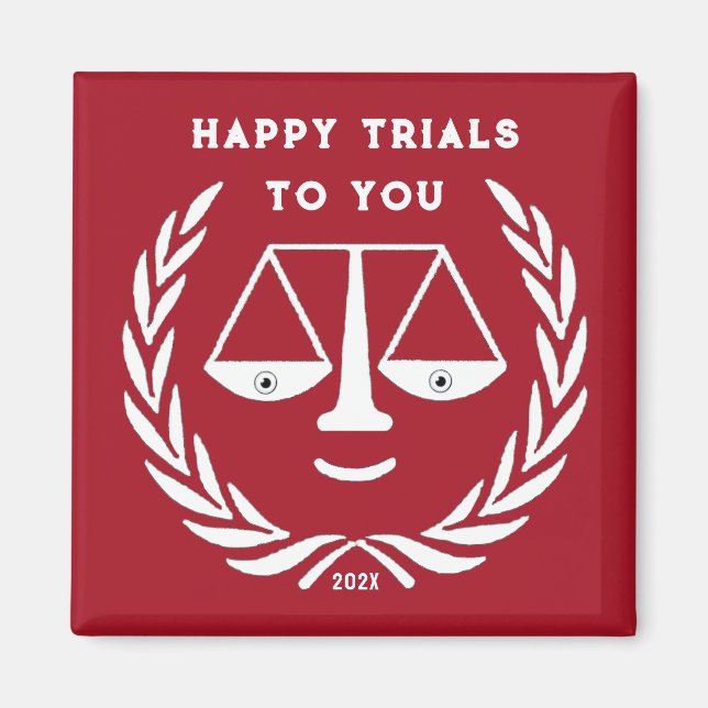 Lawyer Law School Grad Magnet (Front)
