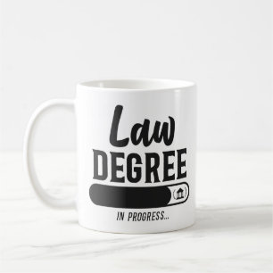 Lawyer Law Student Law Degree In Progress Future Coffee Mug