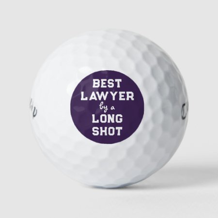 Lawyer Novelty Gift Golf Balls