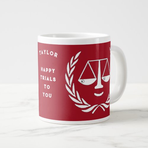 Lawyer Novelty Gift Personalized Giant Coffee Mug