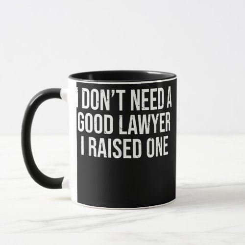 Lawyer Parents Fathers Mothers Law School Mug
