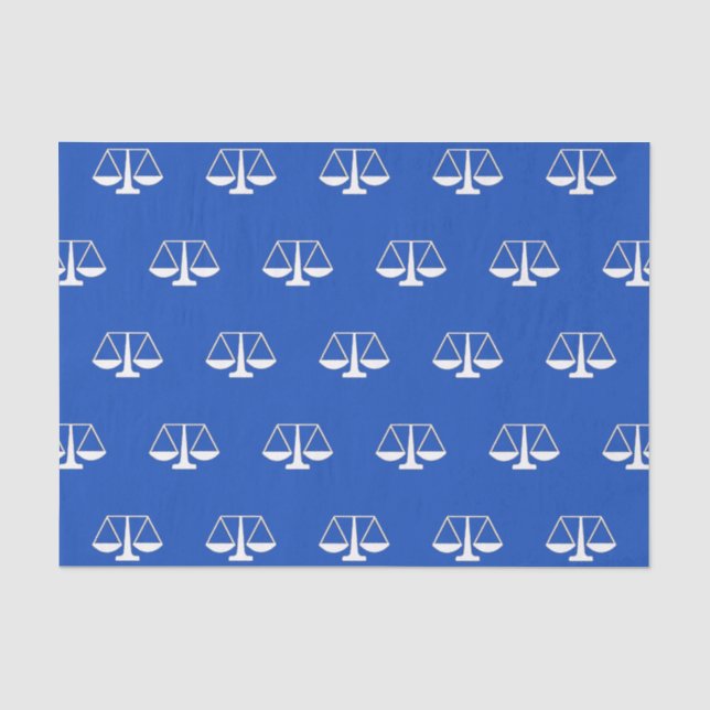 Lawyer Party Gifts Tissue Paper (Front)
