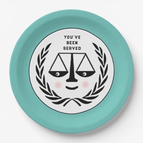 Lawyer Party Paper Plates