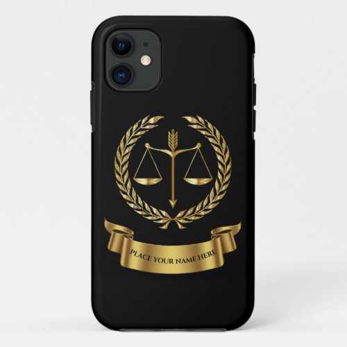Lawyer Personalized  iPhone 11 Case