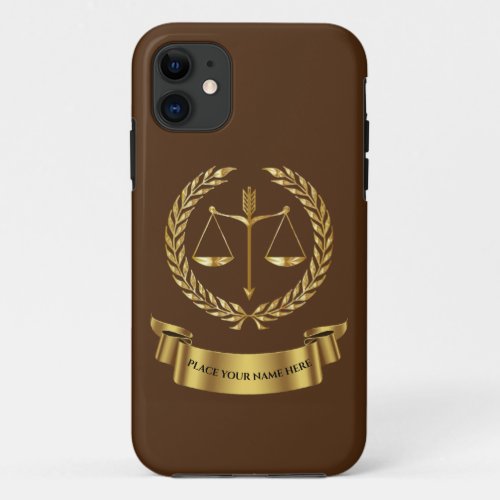 Lawyer Personalized  Case_Mate iPhone Case