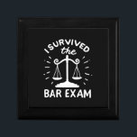 Lawyer Survived The Bar Exam Gift Box<br><div class="desc">Lawyer Survived The Bar Exam</div>