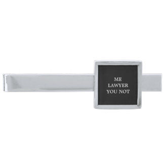 Lawyer Tie Bar with humor