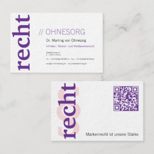 Lawyer With Business Card