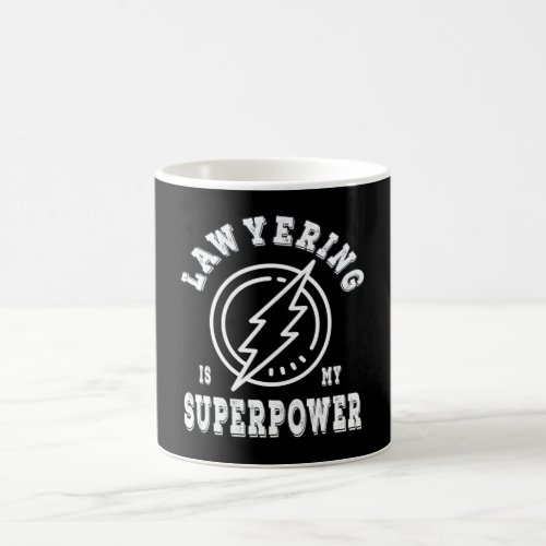 Lawyering is my superpower coffee mug