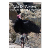 Lawyers and "Professional Courtesy" Humorous Card (Front)