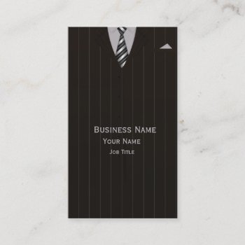 Lawyer's & Attorney Business Suit Business Card by zlatkocro at Zazzle