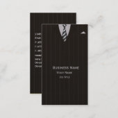 Lawyer's & Attorney Business Suit Business Card (Front/Back)