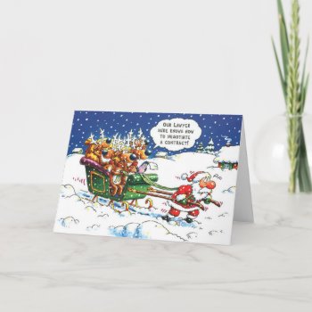 Lawyers Christmas Holiday Card by Christmas_Galore at Zazzle