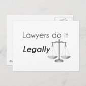 Lawyers do it! postcard (Front/Back)