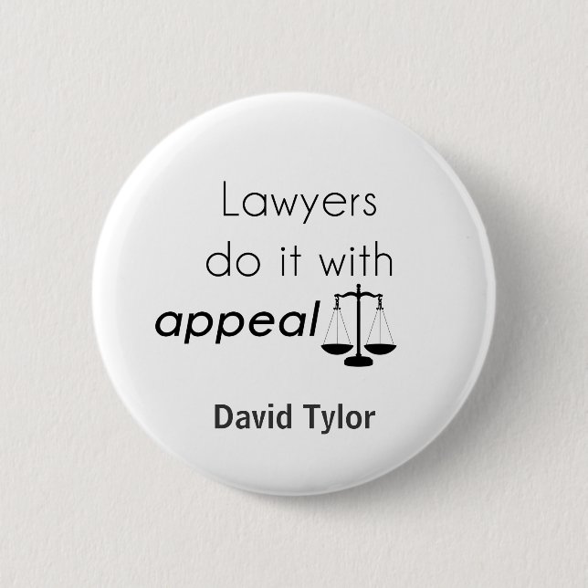 Lawyers do it with button (Front)