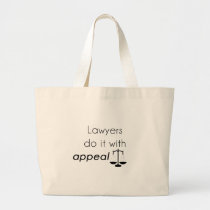 Lawyers do it with large tote bag