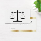 LAWYER'S visitor card (Desk)