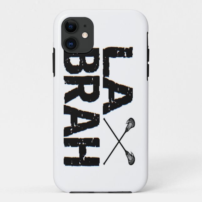 LAX BRAH lacrosse Case-Mate iPhone Case (Back)