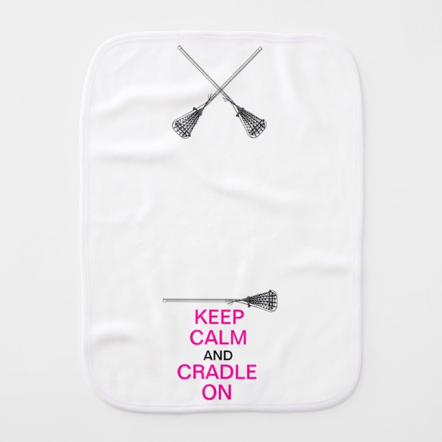 Lax Burp Cloth (Front)