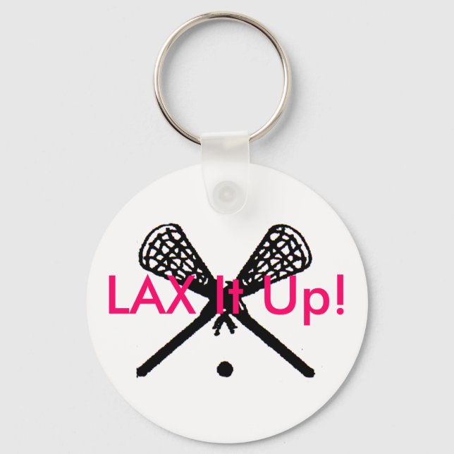 LAX It Up! Keychain (Front)