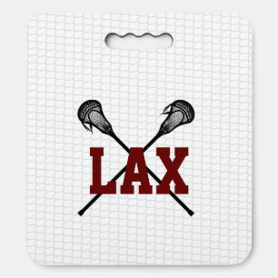 LAX Lacrosse Sticks Net Sports Team Colors Fans Seat Cushion
