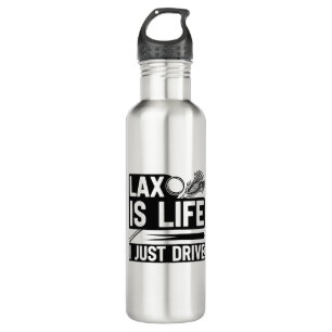 LAX Lacrosse Tumbler Stainless Steel Water Bottle