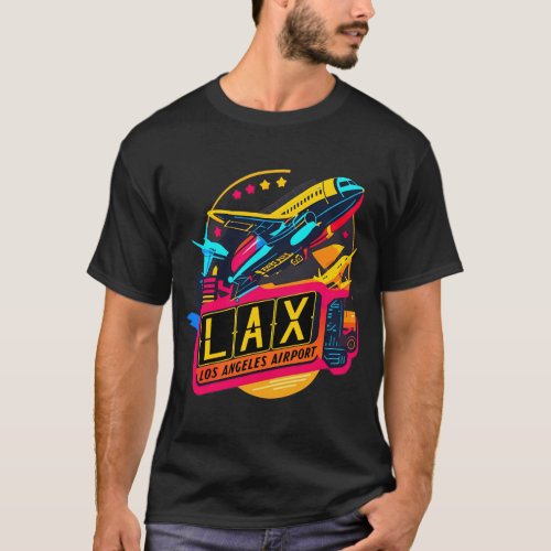 LAX _ Los Angeles Airport T_Shirt