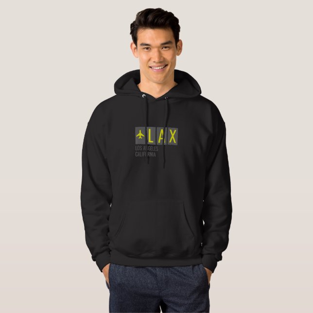 Lax Los Angeles California Airport Code Hoodie | Zazzle
