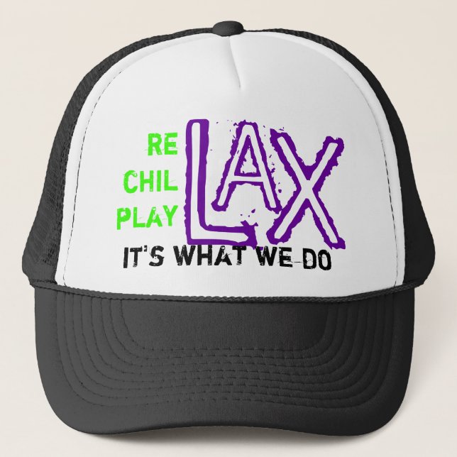 lax trucker hat (Front)