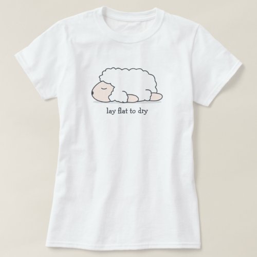Lay Flat to Dry Sheep T_Shirt