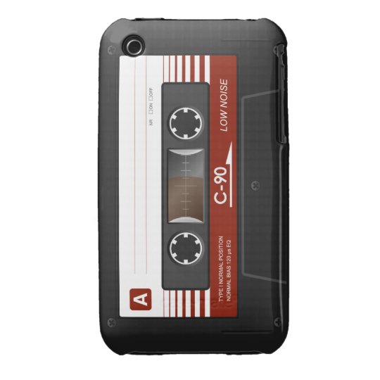 Layer iPhone 3G/3GS Cassette Tape Backward iPhone 3 Case