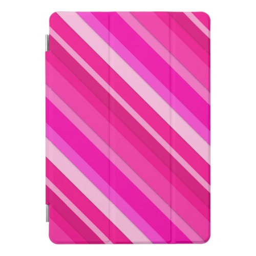 Layered candy stripes _ pink and fuchsia cover for