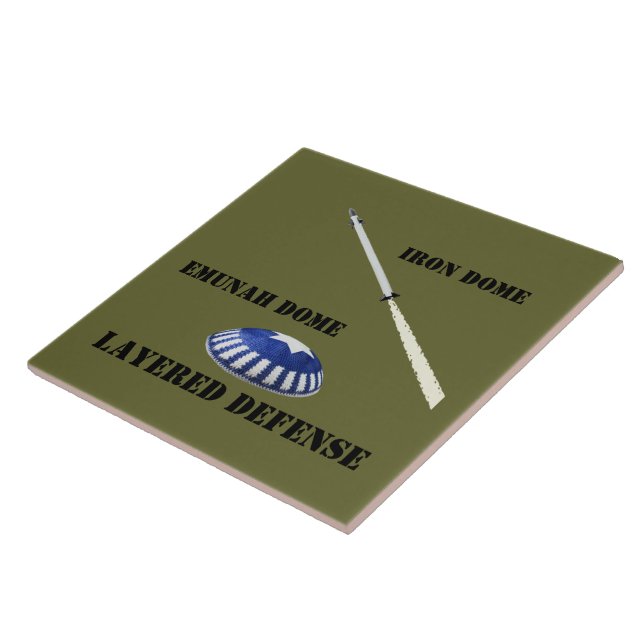 Layered Defense Ceramic Tile (Side)