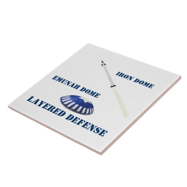 Layered Defense Ceramic Tile (Side)
